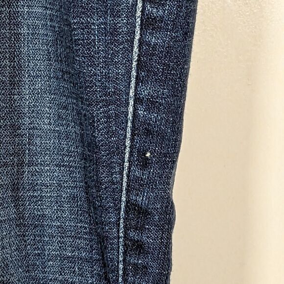 7 For All Mankind Maternity Jeans P Collection Straight Leg Over Belly Size 29 - Picture 8 of 11